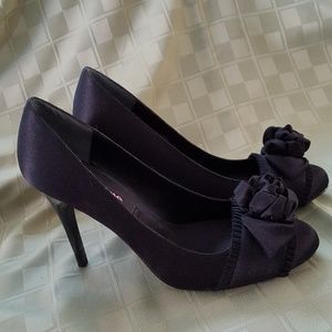 Nina satin heels